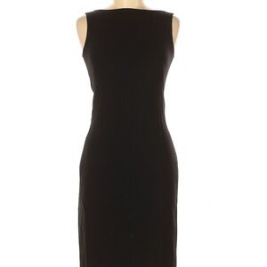 Theory Black Tailored Work Dress 4/6